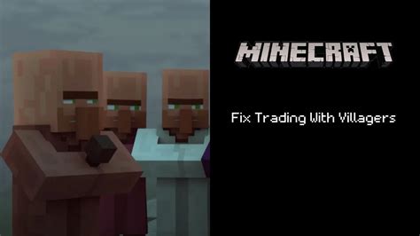 Minecraft: Here's Why Villagers Won't Trade (& How To Fix It).